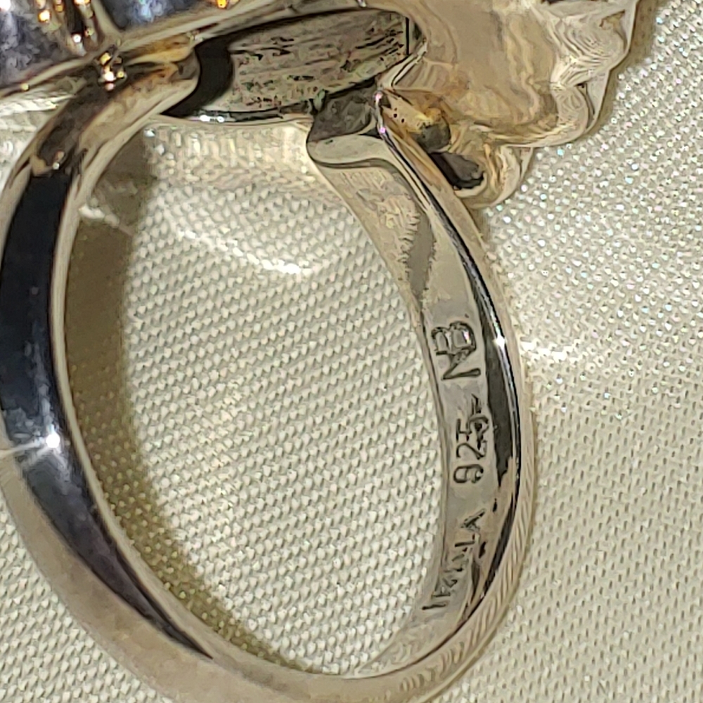 Nicky Butler 925 SS multi gemstone ring - Picture 6 of 7
